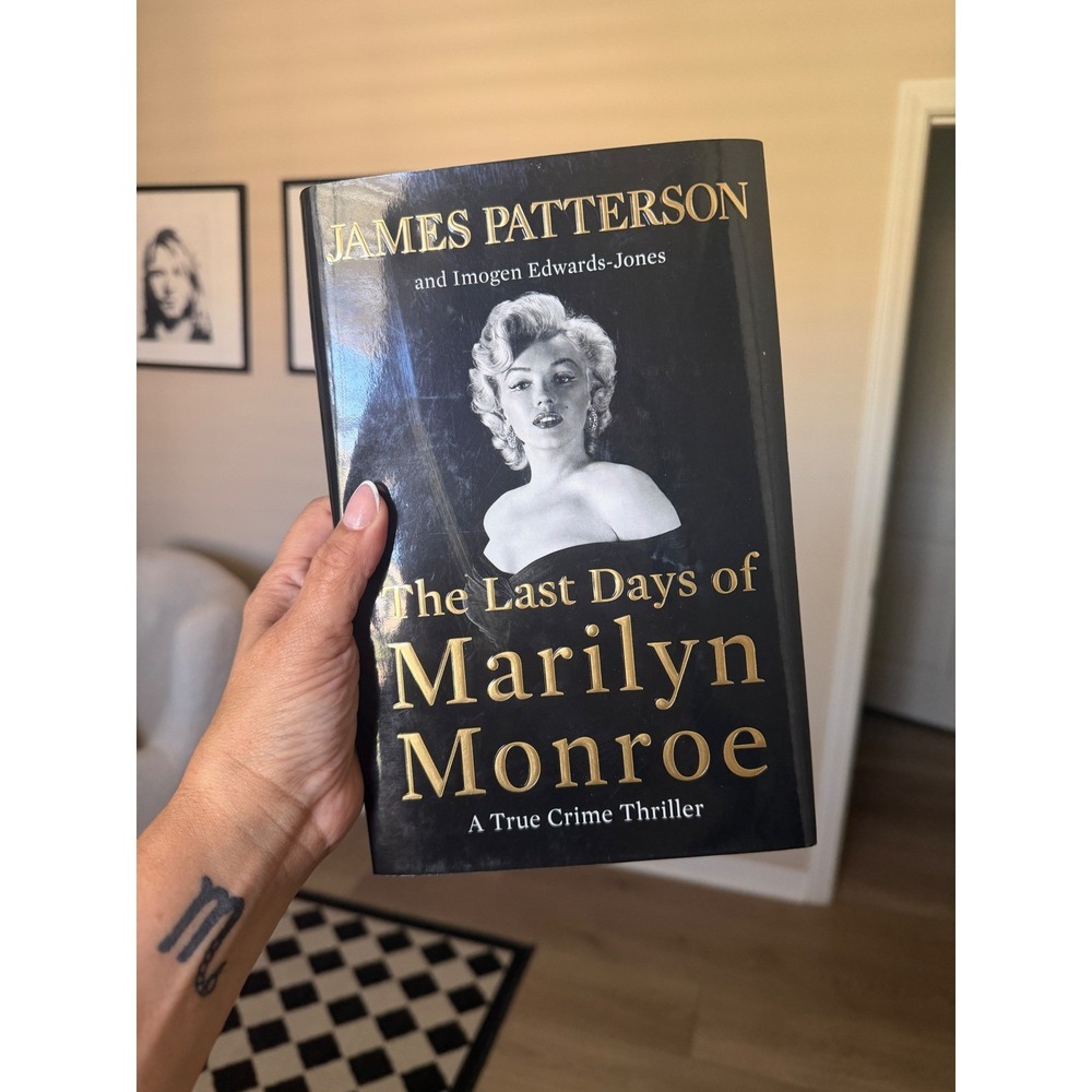 James Patterson The Last Days of Marilyn Monroe & Darker Than Fiction Book Lot